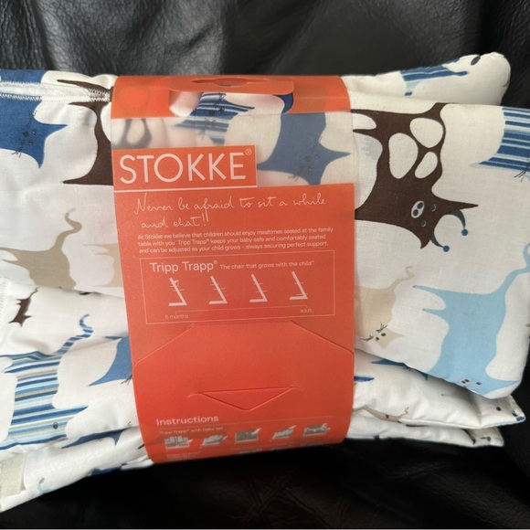 New Stokee Tripp Trapp Cushion true blue - Picture 3 of 5